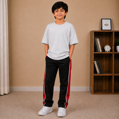 Kids Oversized Drop Shoulder T-Shirt – Light Grey