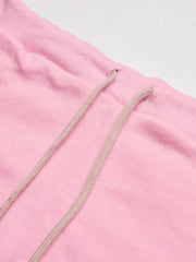 Summer Jersey Slim Fit Bermuda Short For Men-Pink with Stripes-SP1771/RT2432