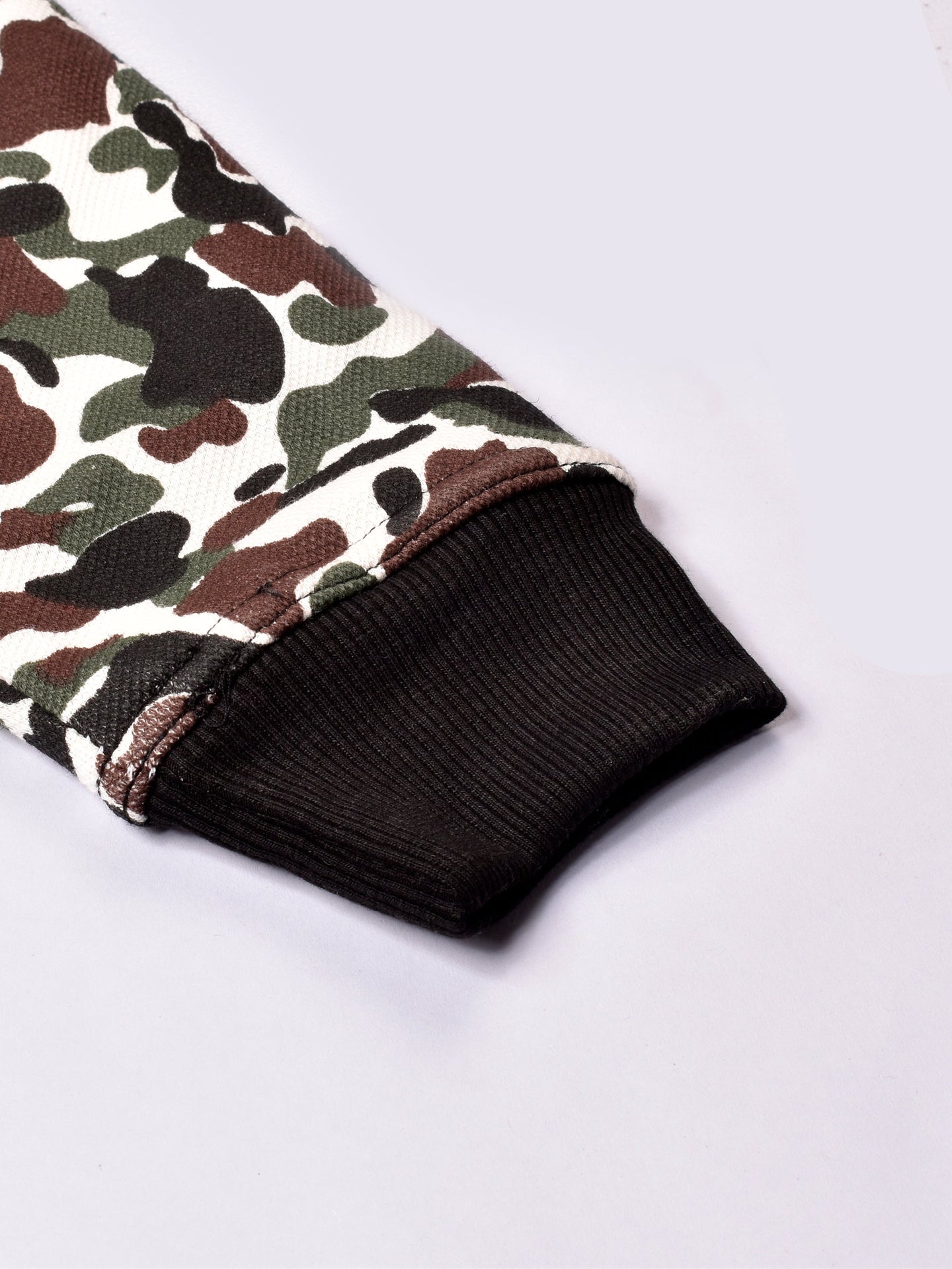 Louis Vicaci Fur Zipper Bomber Jacket For Men-Camouflage-RT1494