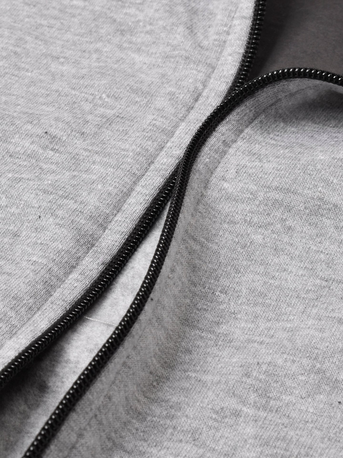 Louis Vicaci Fleece Zipper Tracksuit For Men-Grey Melange-RT1351