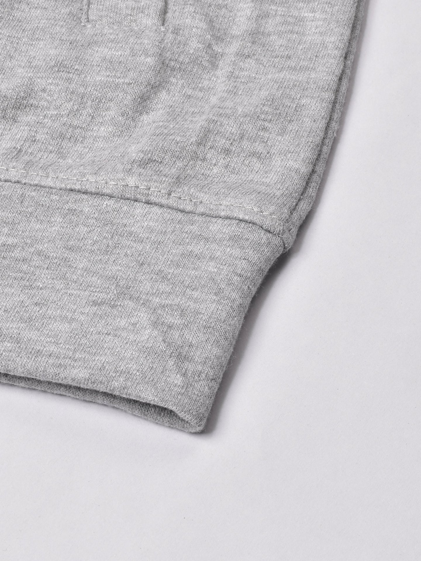 Louis Vicaci Fleece Zipper Tracksuit For Men-Grey Melange-RT1351