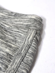 Nyc Polo Terry Fleece Short For Ladies-Off White Melange-SP712