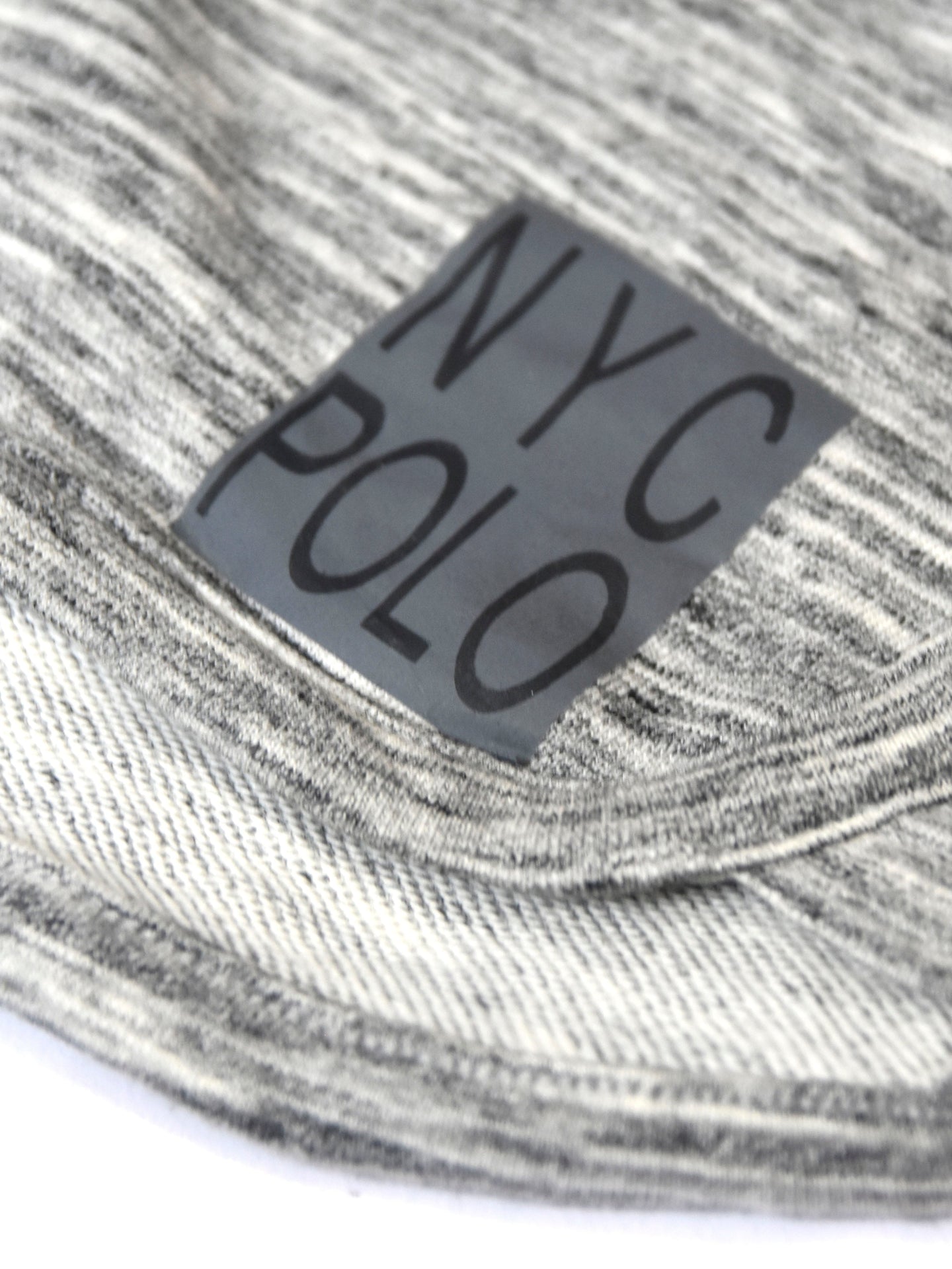 Nyc Polo Terry Fleece Short For Ladies-Off White Melange-SP712