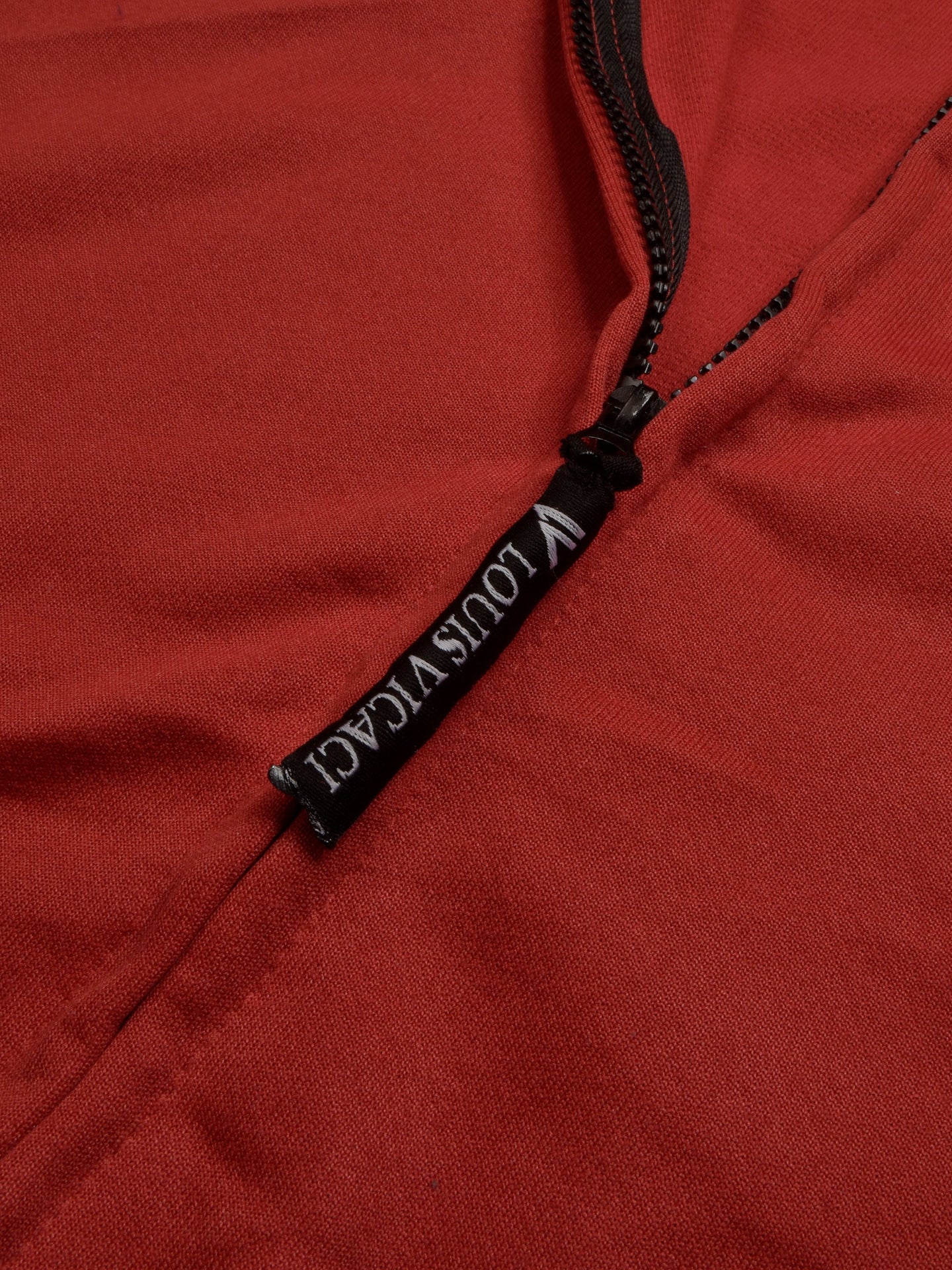 Louis Vicaci Zipper Active Wear Bomber Jacket For Men-Red-SP1370/RT2322