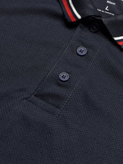 LV Summer Dry Fit Polo Shirt For Men-Dark Navy-BE1312/BR13557