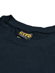 NYPD Crew Neck Single Jersey Tee Shirt For Kids-Dark Navy-SP2194