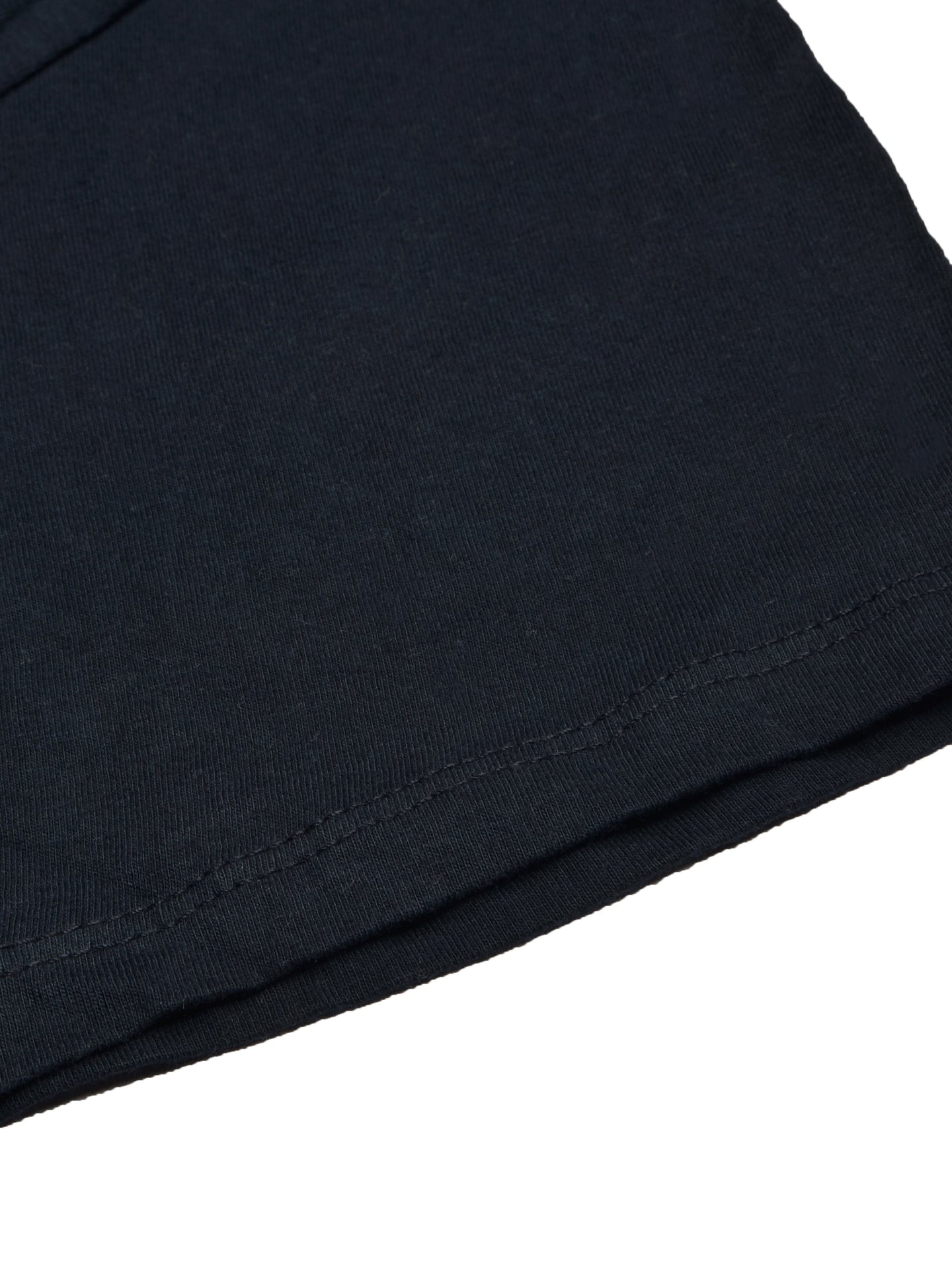 NYPD Crew Neck Single Jersey Tee Shirt For Kids-Dark Navy-SP2194