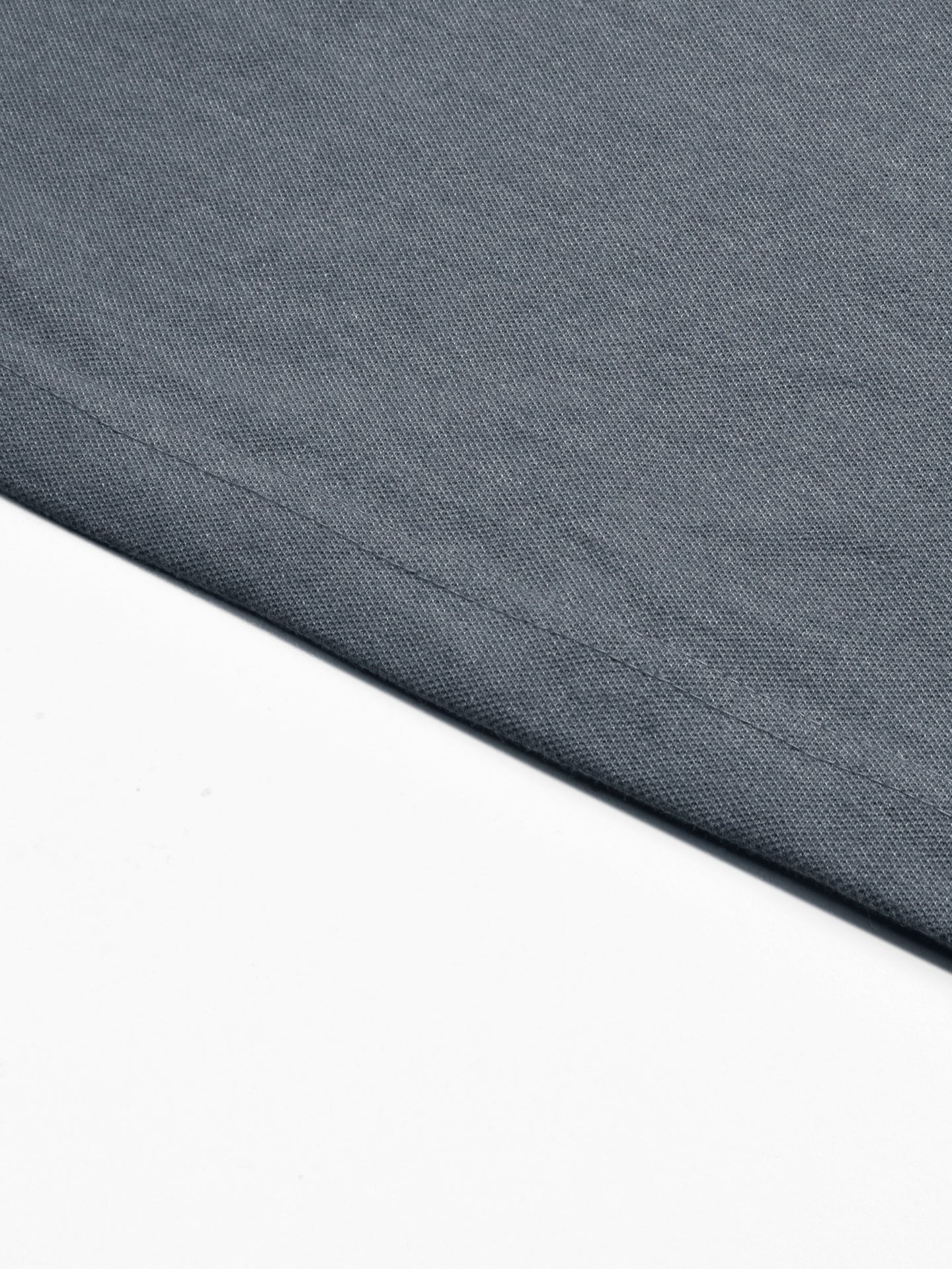 NXT Summer Polo Shirt For Men-Slate Blue Melange with Yellow & Blue Stripe-SP1446/RT2333