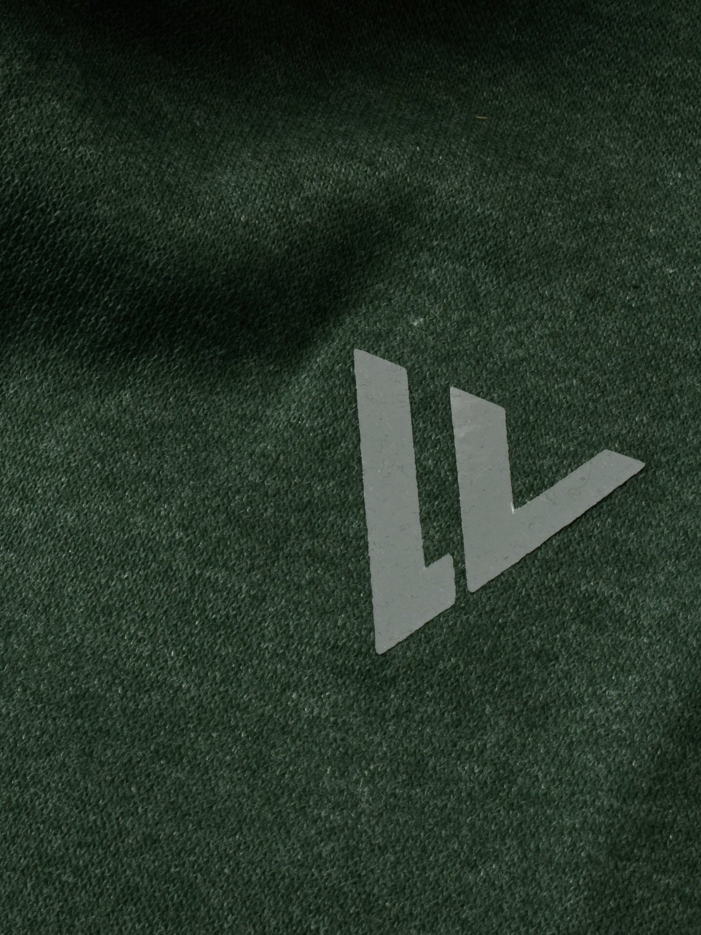 Louis Vicaci Fleece Zipper Tracksuit For Men-Green Melange-RT1381