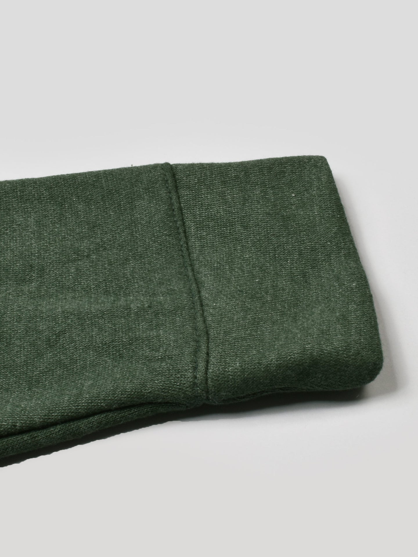 Louis Vicaci Fleece Zipper Tracksuit For Men-Green Melange-RT1381