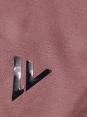 Louis Vicaci Fleece Zipper Tracksuit For Men-Dark Pink-RT1383