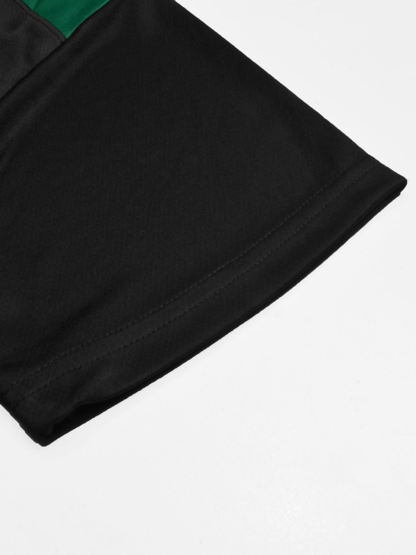 Louis Vicaci Summer Active Wear Tracksuit For Men-Black with Green Panels-SP1835/RT2453