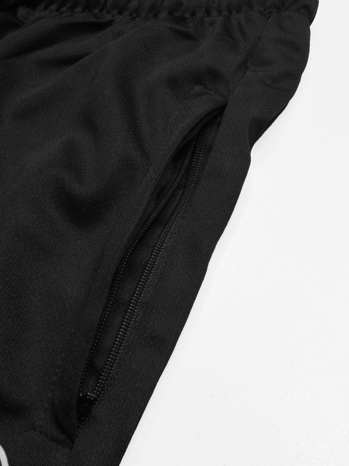 Louis Vicaci Summer Active Wear Tracksuit For Men-Black with Green Panels-SP1835/RT2453