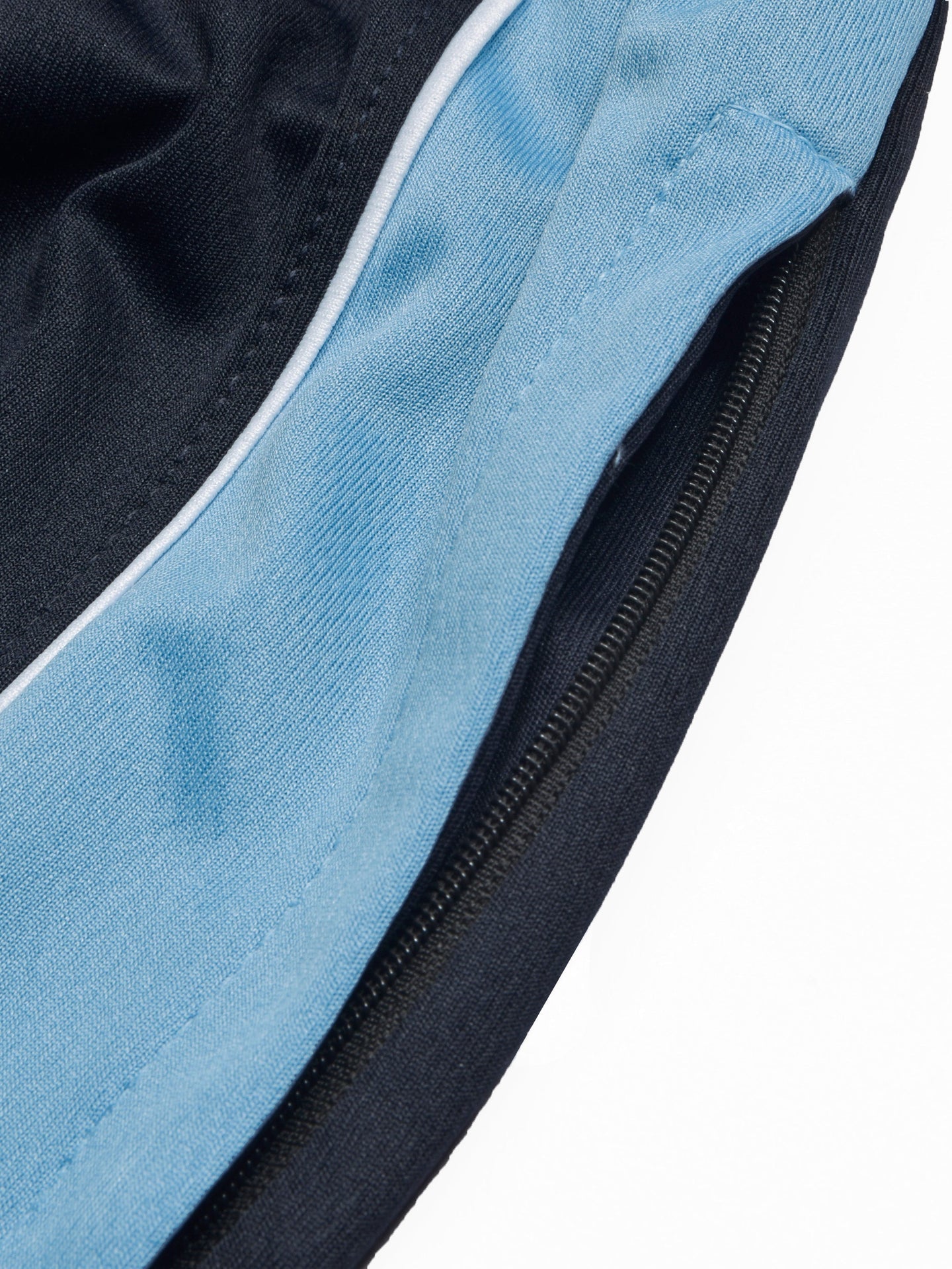 Louis Vicaci Summer Active Wear Tracksuit For Men-Navy with Sky Pannels-SP1744/RT2428