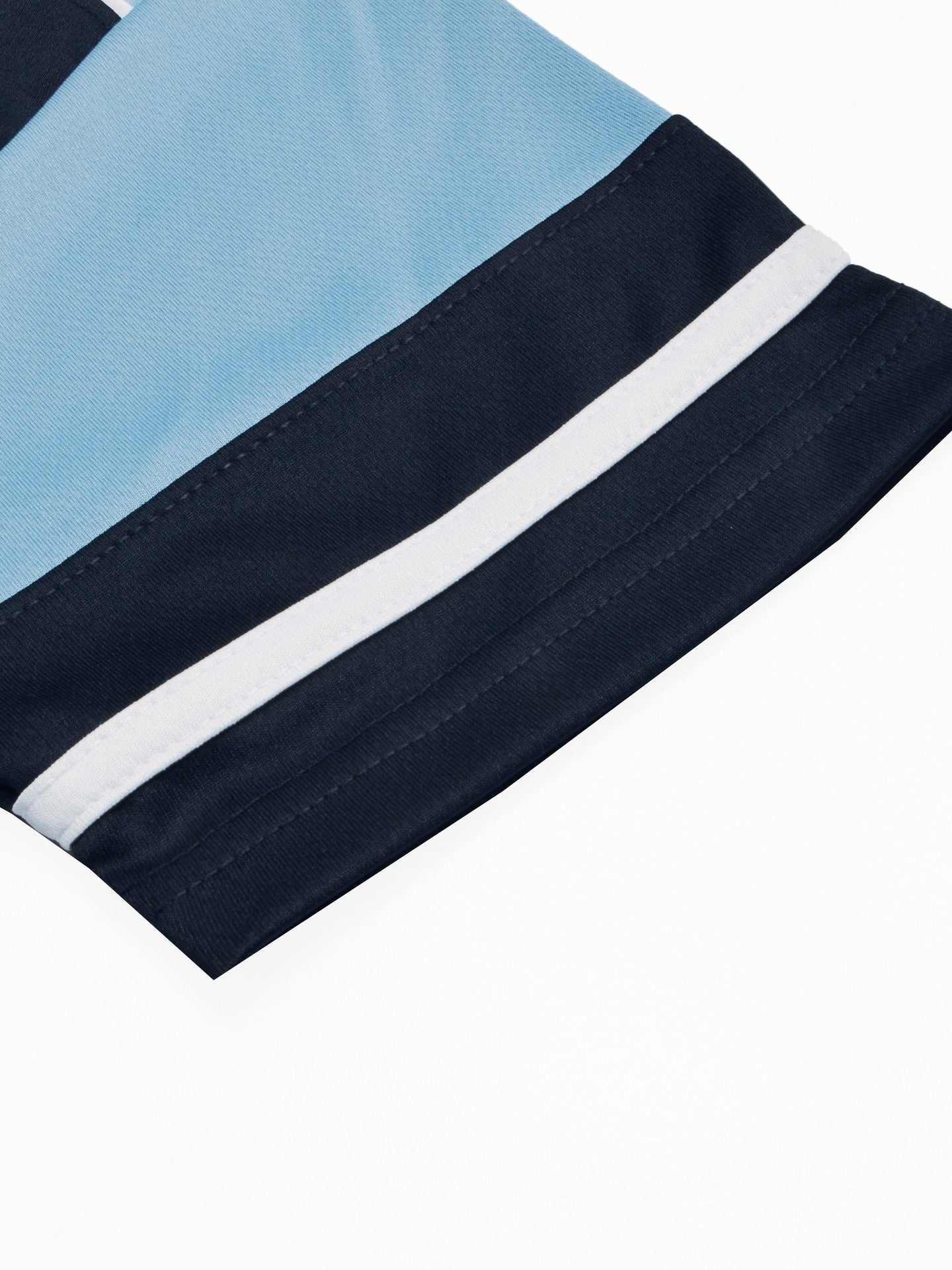 Louis Vicaci Summer Active Wear Tracksuit For Men-Navy with Sky Pannels-SP1744/RT2428