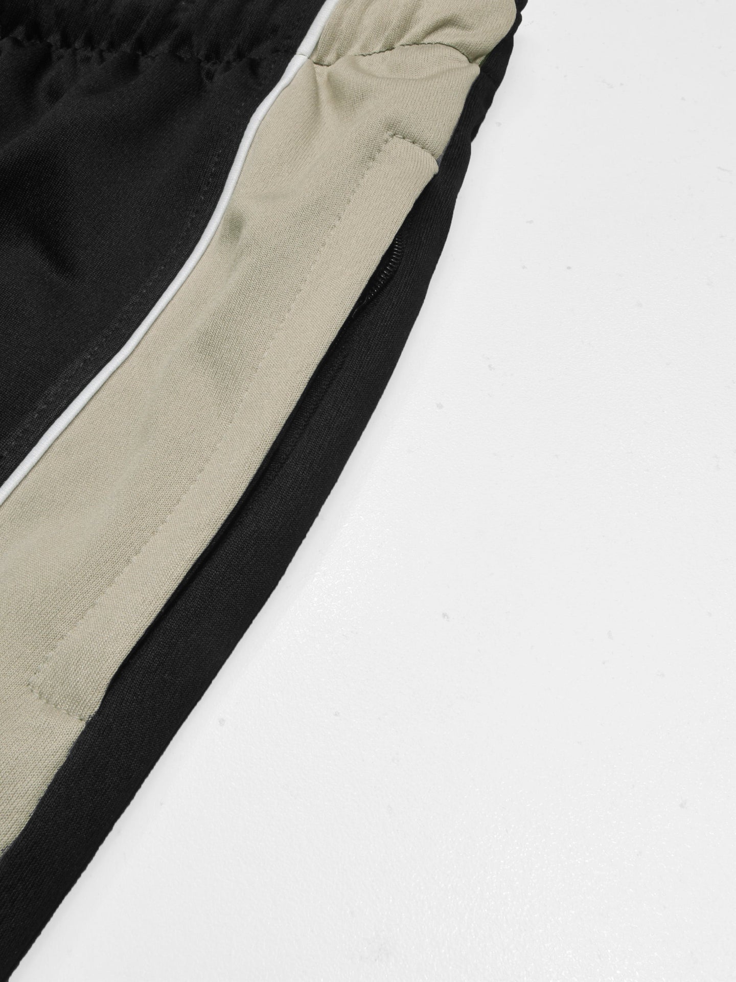 Louis Vicaci Summer Active Wear Tracksuit For Men-Black with Grey Pannels-SP1745/RT2429