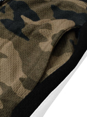 Red Pearl Sports Jersey Jogger Trouser For Kids-Camouflage With Assorted Stripes-SP922