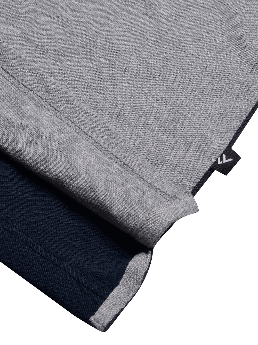 LV Summer Polo Shirt For Men-Navy with Grey Panel-BE775/BR13022