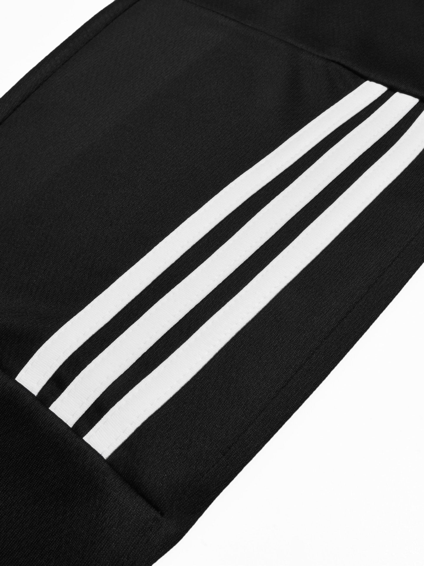 Louis Vicaci Summer Active Wear Tracksuit For Men-Black with white & Red Stripes-SP1953/RT2492