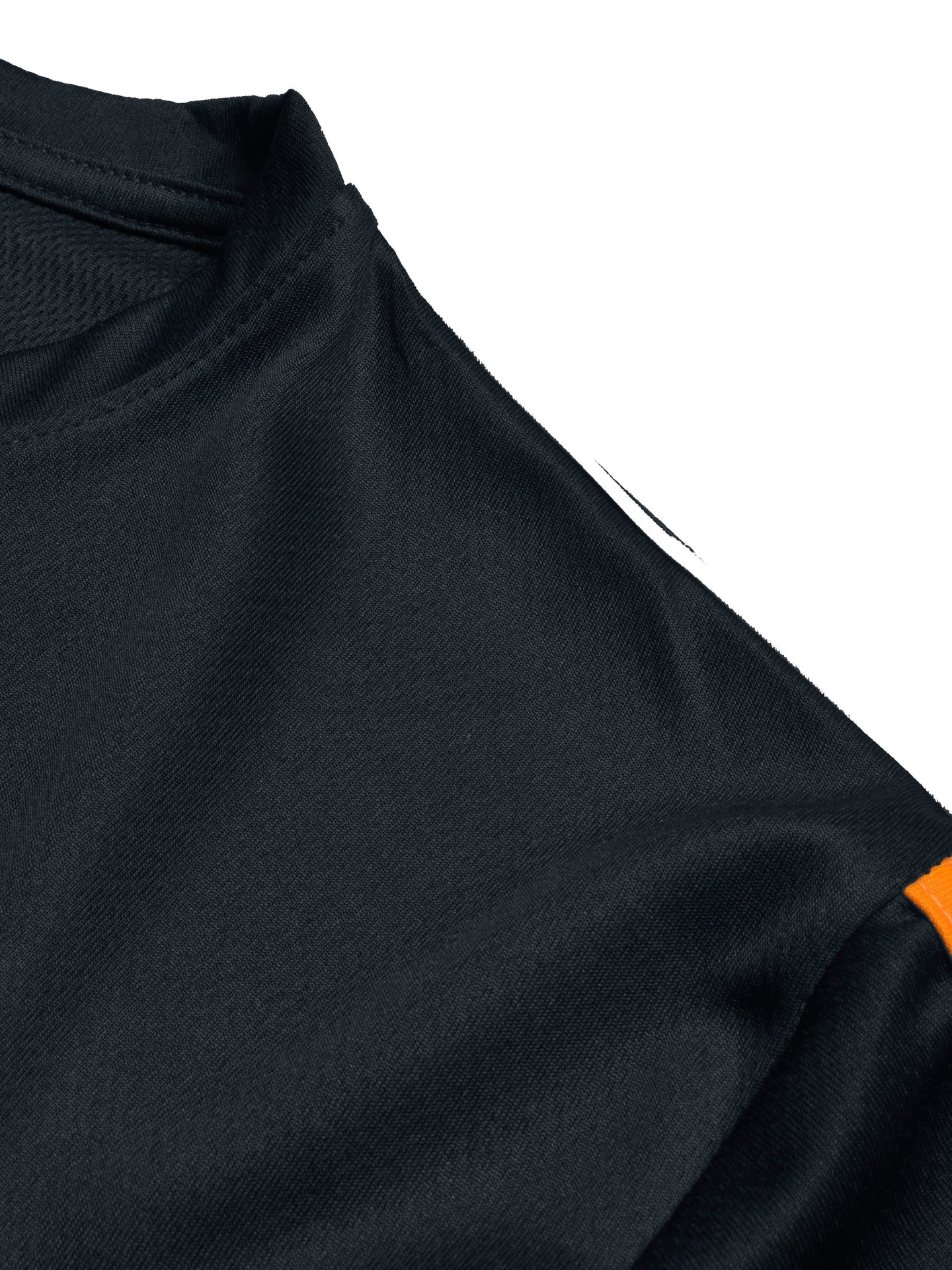 Louis Vicaci Summer Active Wear Tracksuit For Men-Navy with Orange & White Stripes-SP2000/RT2500