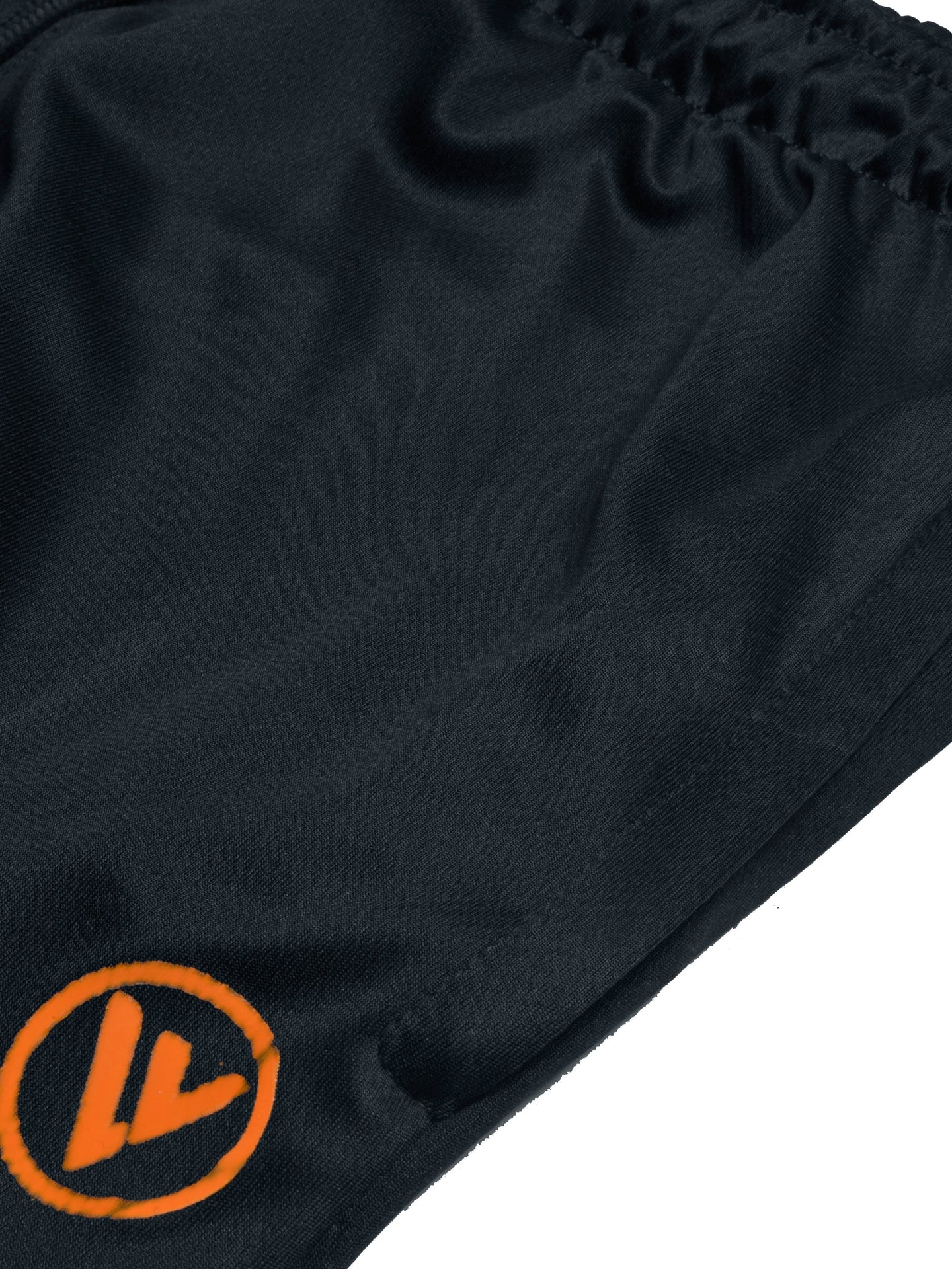 Louis Vicaci Summer Active Wear Tracksuit For Men-Navy with Orange & White Stripes-SP2000/RT2500