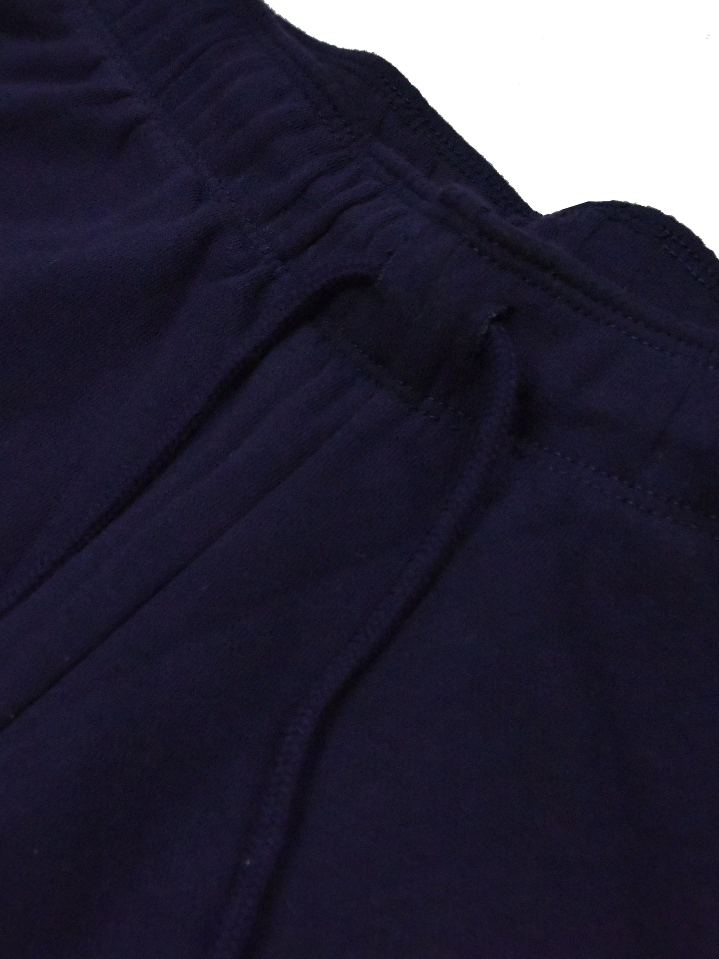 Nyc Polo Fleece Gathering Bottom Capri For Ladies-Dark Purple-SP2001