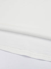 Maxx Crew Neck Long Sleeve Single Jersey Tee Shirt For Kids-White-SP209/RT2115