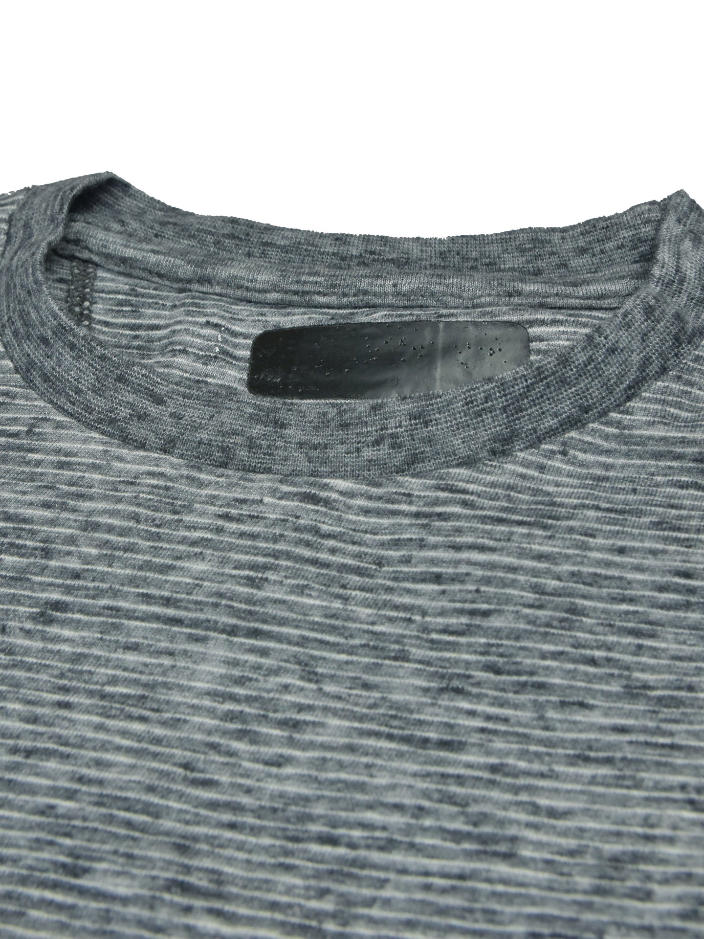 Maxx Crew Neck Long Sleeve Single Jersey Tee Shirt For Kids Grey Melange With Lining SP215