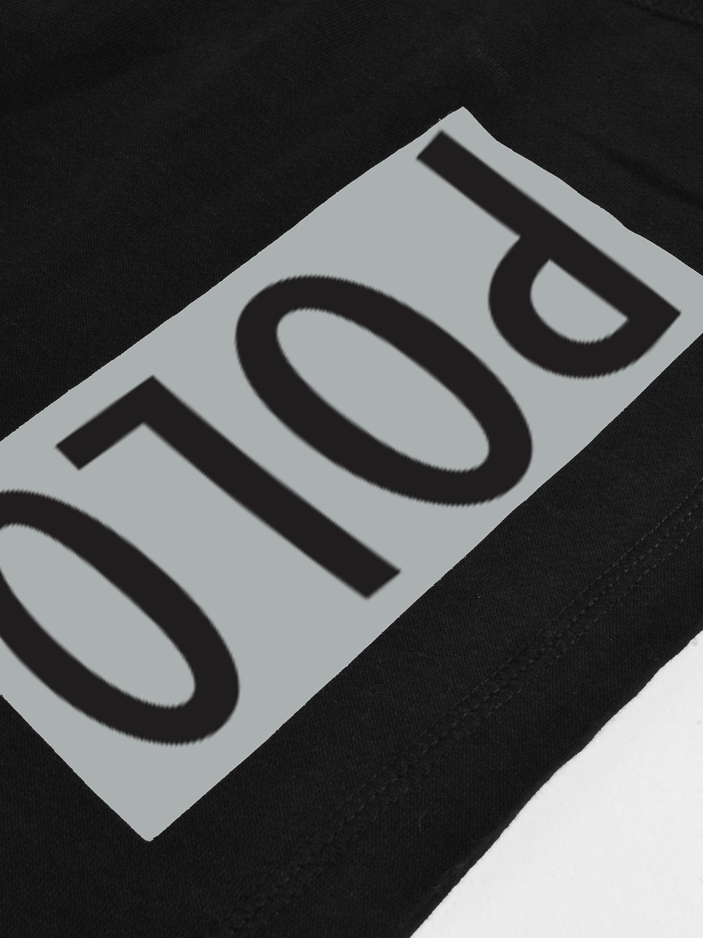 NYC Polo Fleece Gathering Bottom Capri For Ladies-Black-SP1999