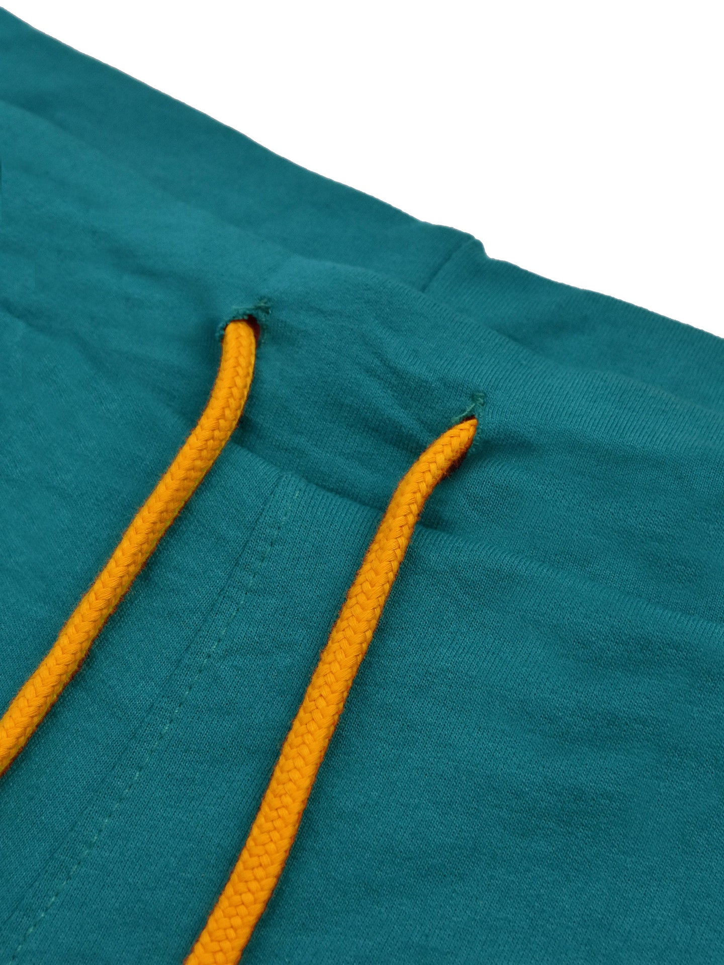 Summer Jersey Terry Slim Fit Bermuda Short For Men-Dark Cyan with Stripes-SP1807/RT2439