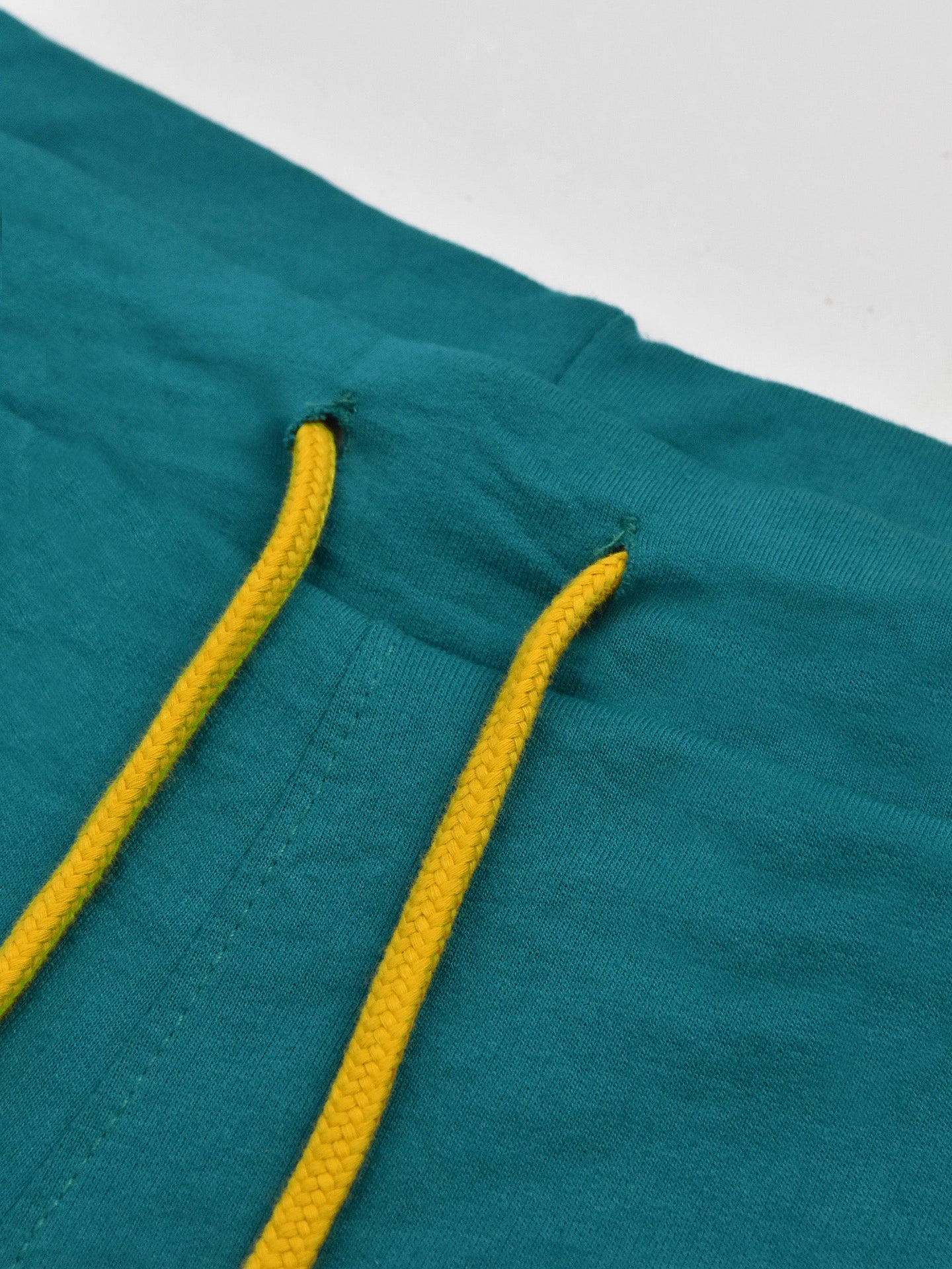 Summer Jersey Terry Slim Fit Bermuda Short For Men-Dark Cyan with Stripes-SP1769/RT2430