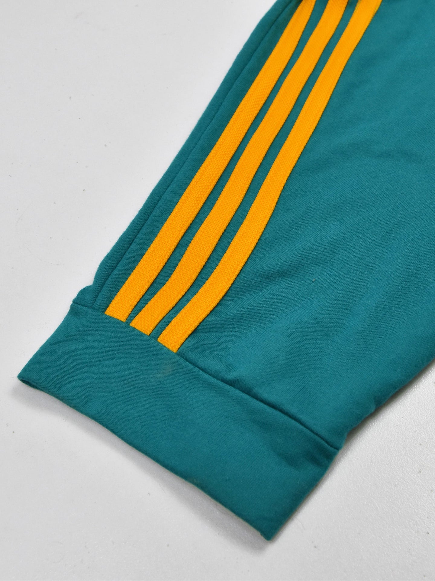 Summer Jersey Terry Slim Fit Bermuda Short For Men-Dark Cyan with Stripes-SP1807/RT2439