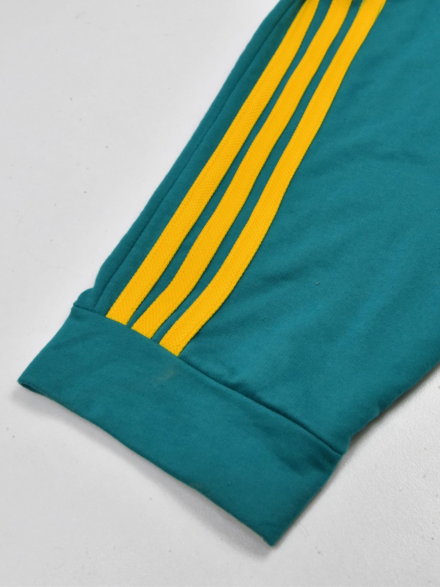 Summer Jersey Terry Slim Fit Bermuda Short For Men-Dark Cyan with Stripes-SP1769/RT2430