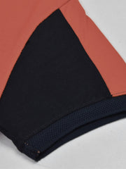 LV Summer Polo Shirt For Men-Carrot Red & Dark Navy-SP1546/RT2366