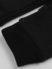 ADS Fleece Slim Fit Jogger Trouser For Kids-Black-SP888/Rt2170