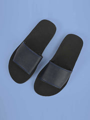 Winnipeg Style Slides For Men-Navy-RT1861