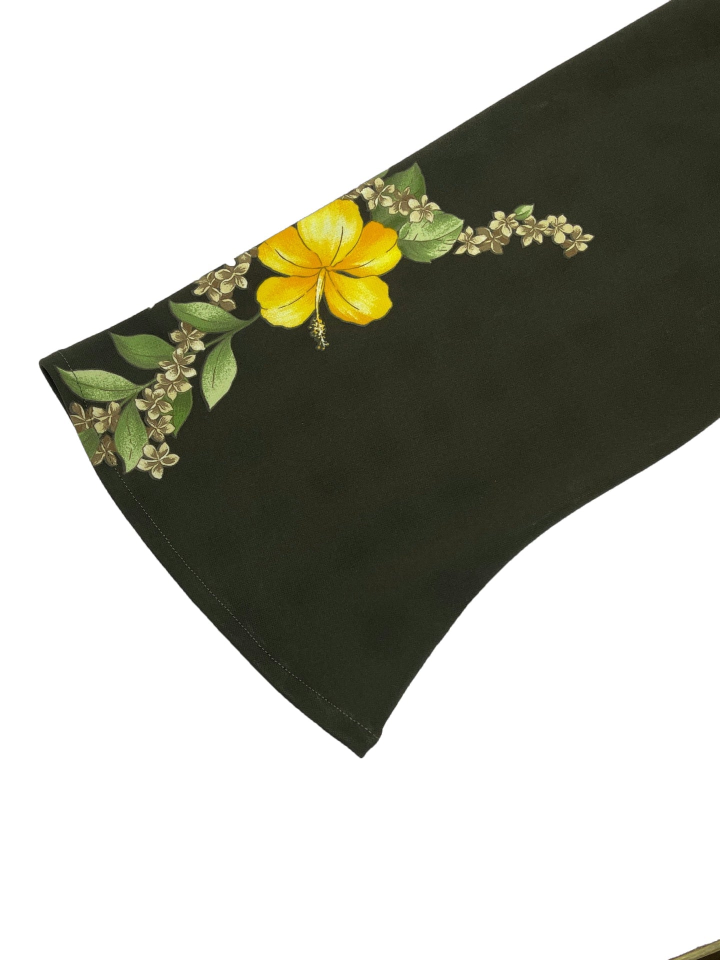 Louis Vicaci Butterfly Sleeve 4 Sided Lycra Top For Ladies-Olive Green-RT2005