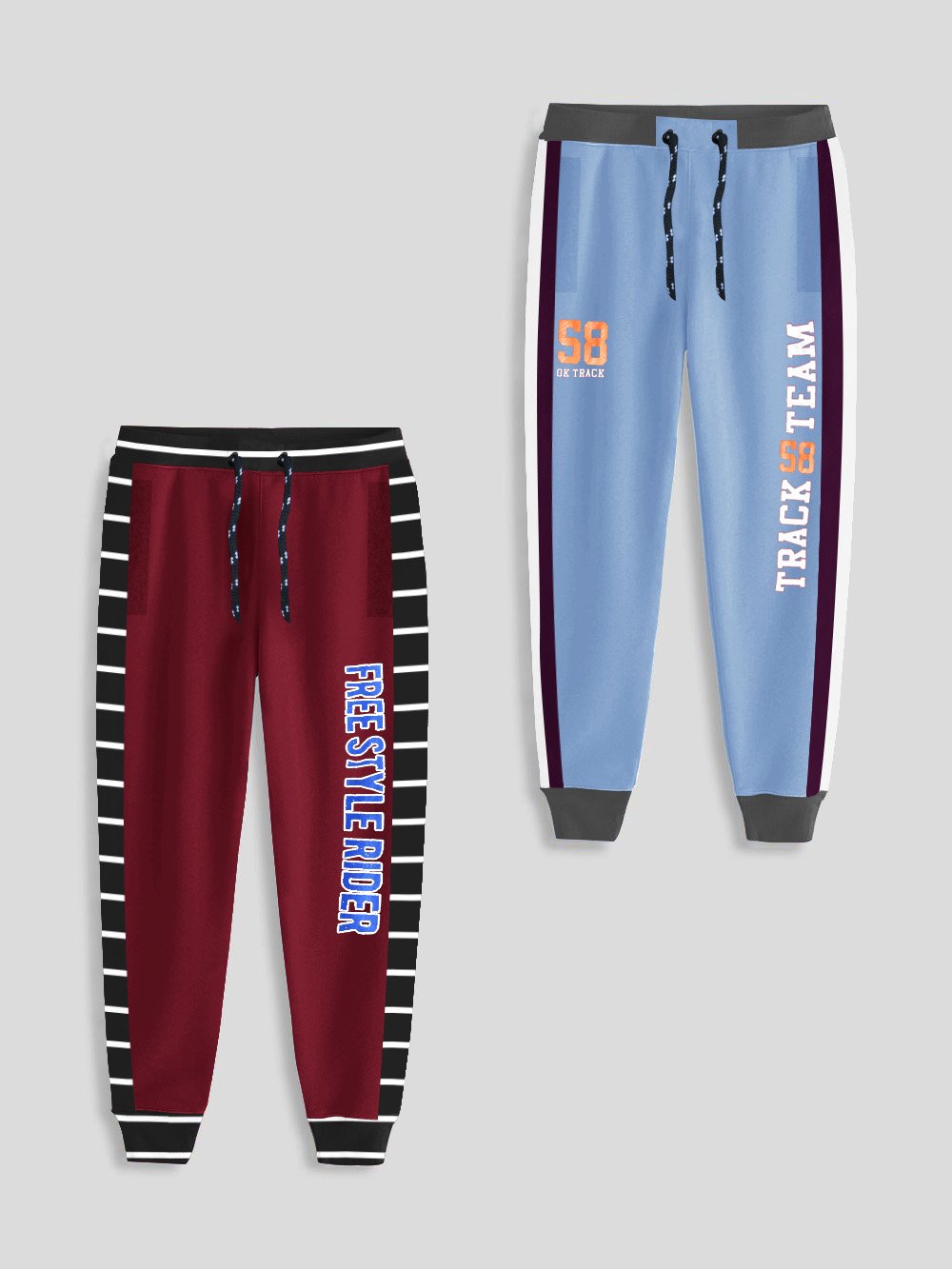 Pack Of 2 Slim Fit Jogger Trouser For Kids