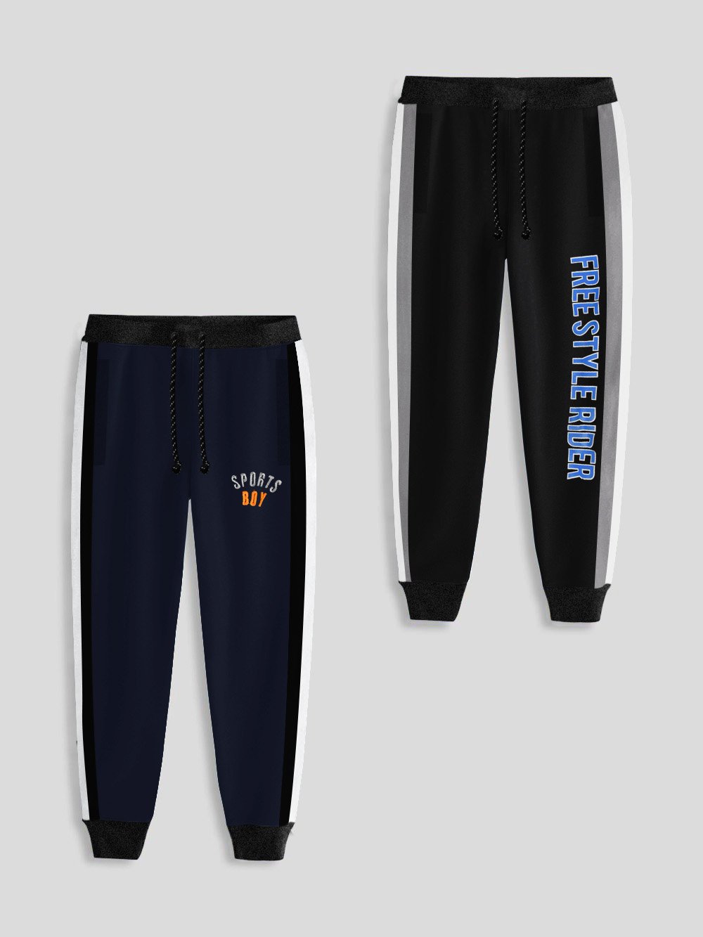 Pack Of 2 Slim Fit Jogger Trouser For Kids