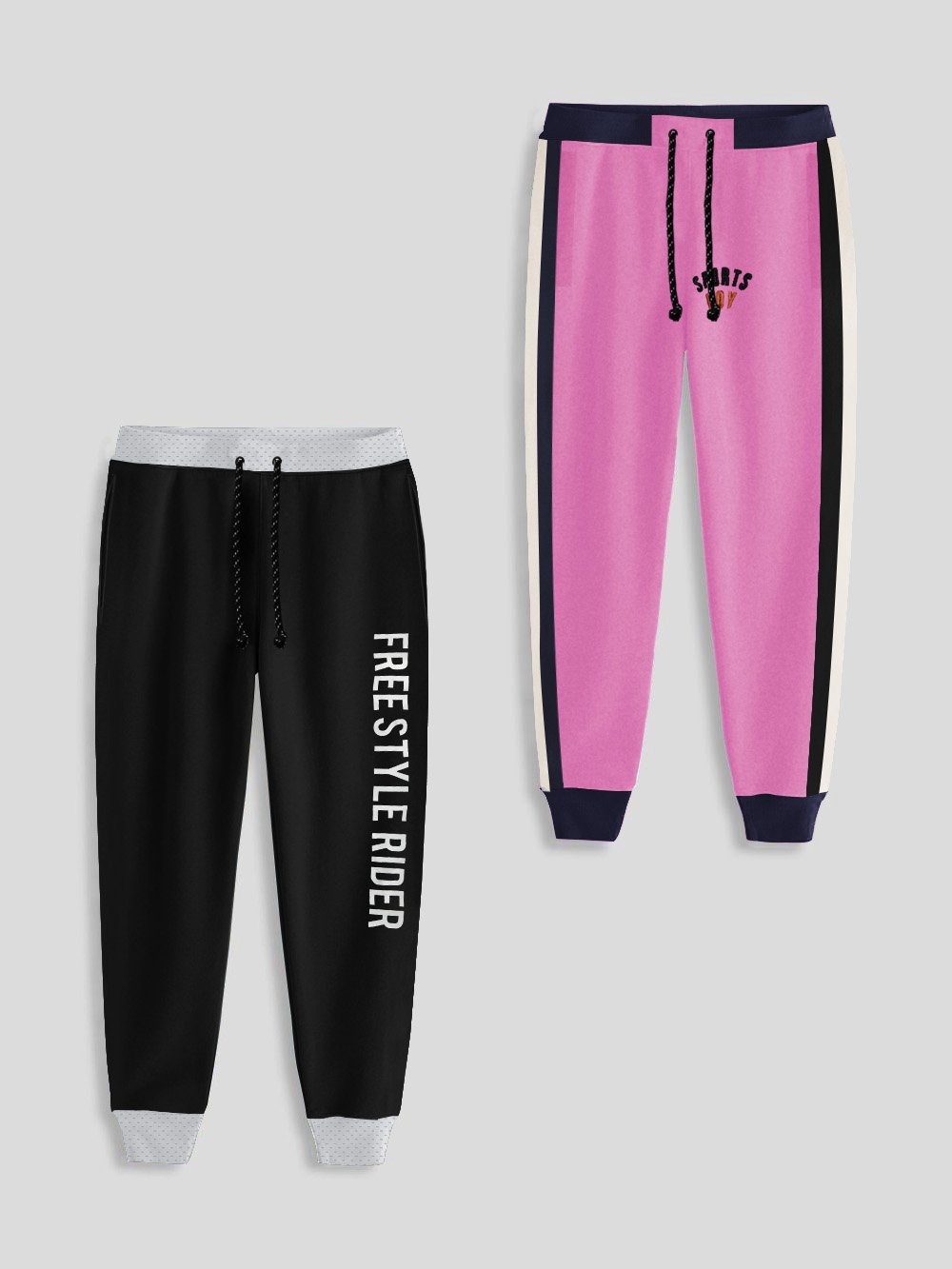 Pack Of 2 Slim Fit Jogger Trouser For Kids