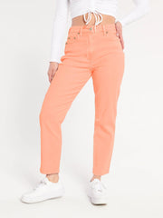JL Studio Regular Fit Denim For Ladies-Coral Orange-SP2452/RT2519