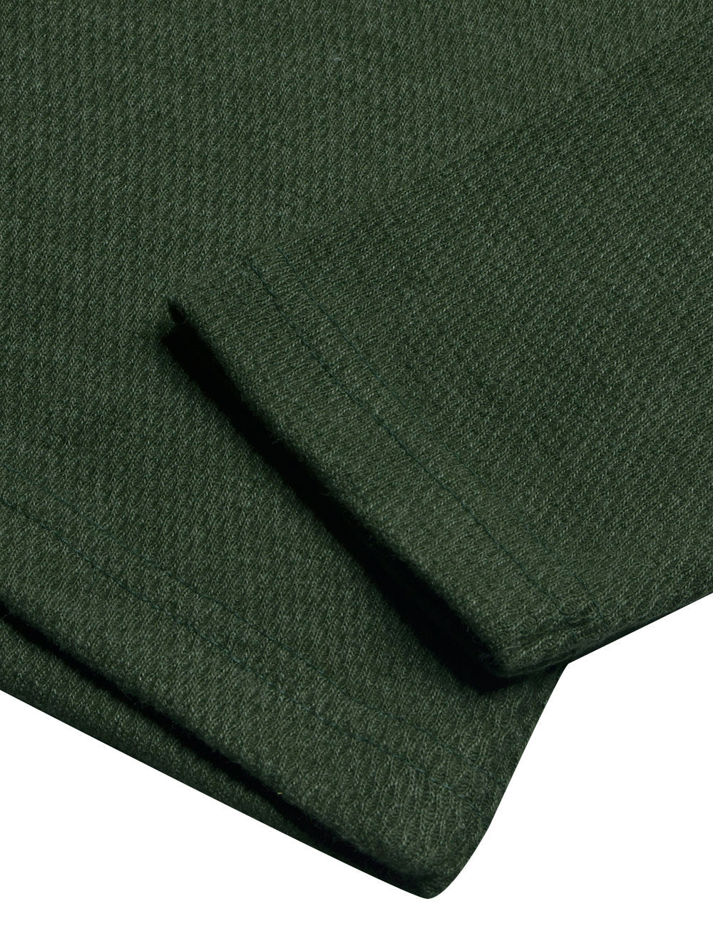 LV Crew Neck Long Sleeve Thermal Tee Shirt For Kids-Grey with Maroon & Dark Green-BE971/BR13218