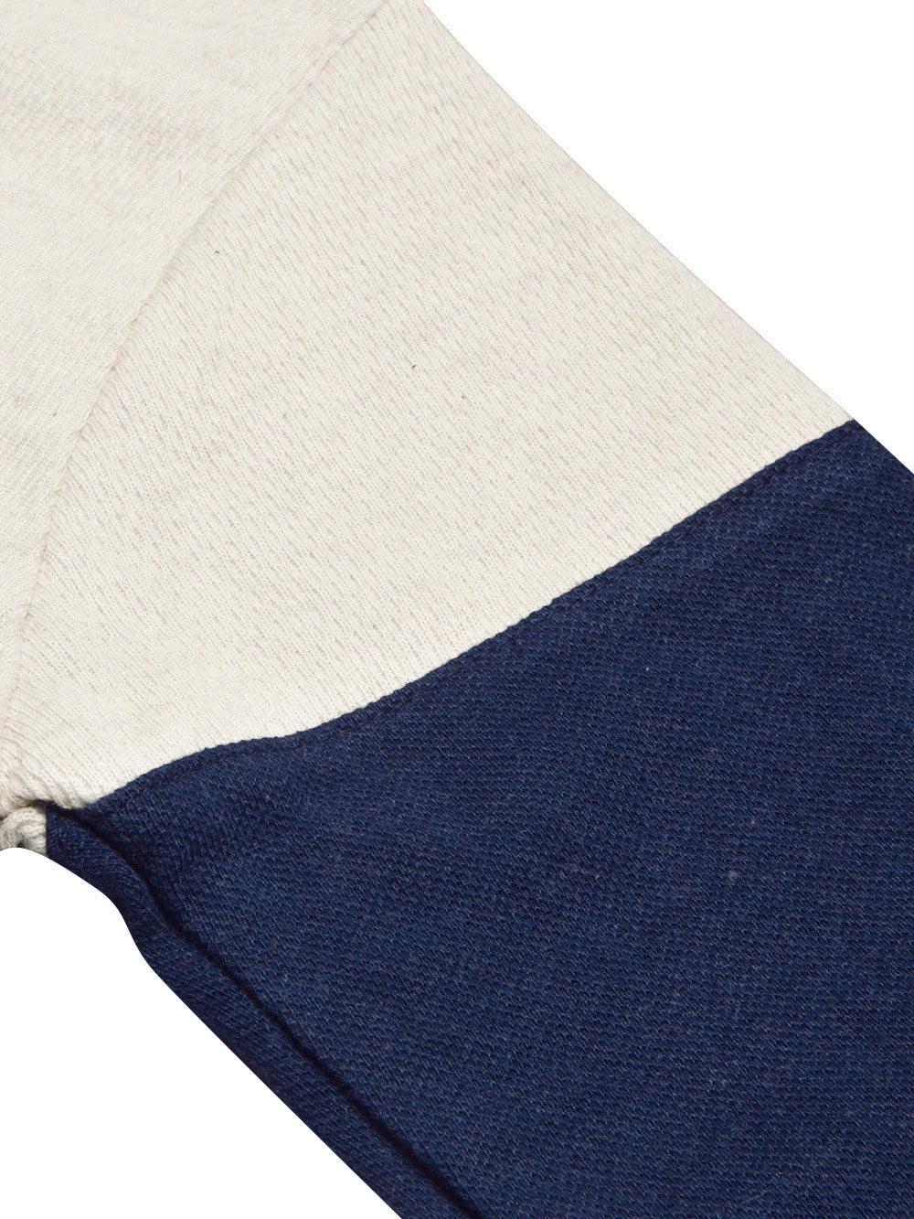 LV Crew Neck Long Sleeve Thermal Tee Shirt For Kids-Off White with Blue & Brown-BE969/BR13216