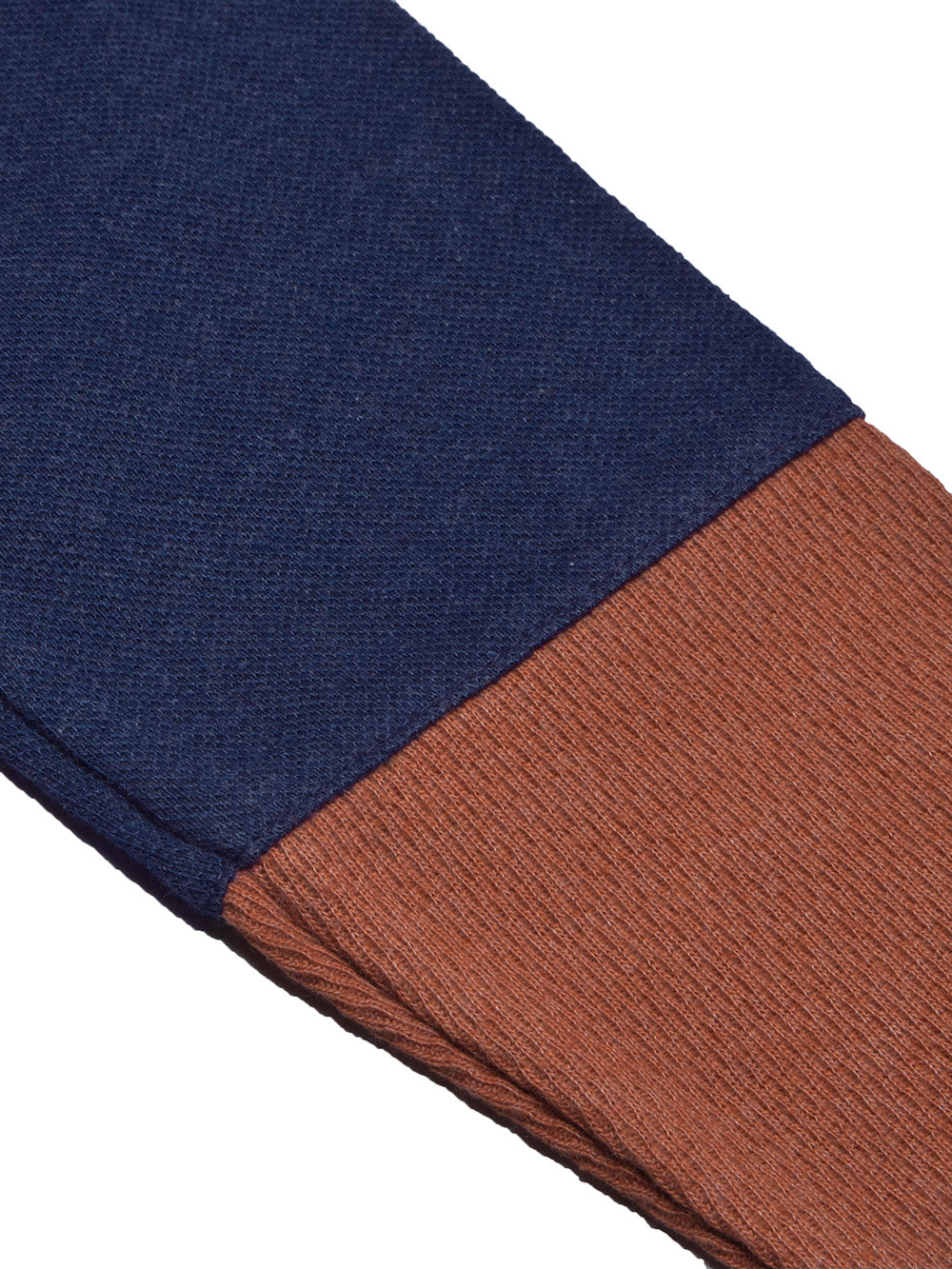 LV Crew Neck Long Sleeve Thermal Tee Shirt For Kids-Off White with Blue & Brown-BE969/BR13216