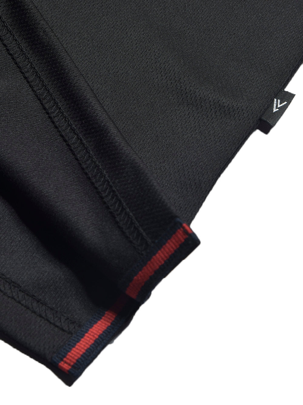 LV Summer Dry Fit Polo Shirt For Men-Black with Grey & White Panels-BE1346/BR13588