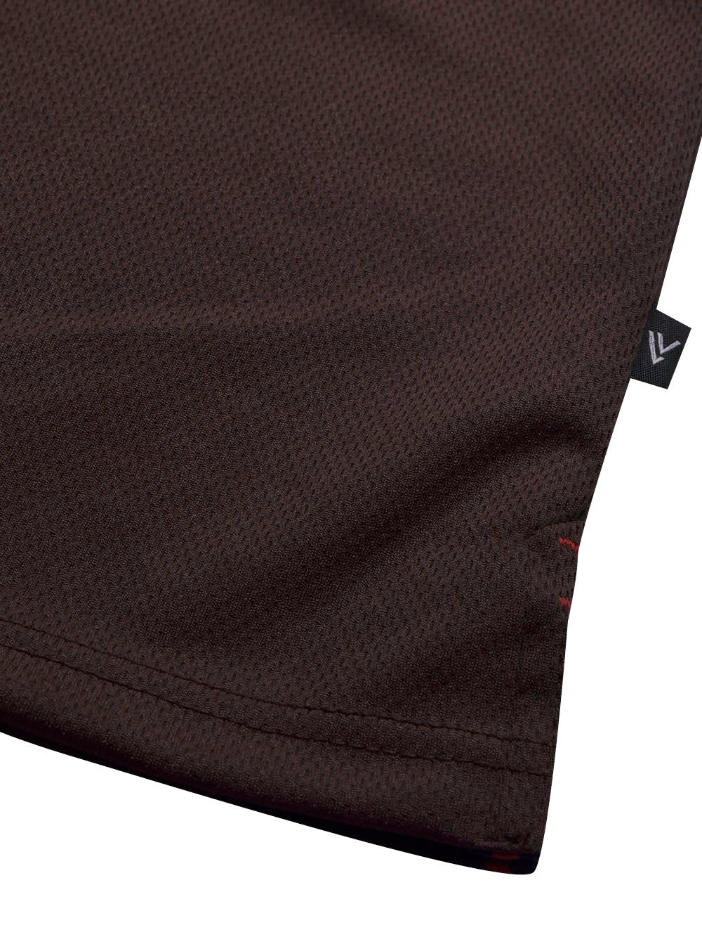 LV Summer Dry Fit Polo Shirt For Men-Dark Brown with Stripe-BE1648/BR13878