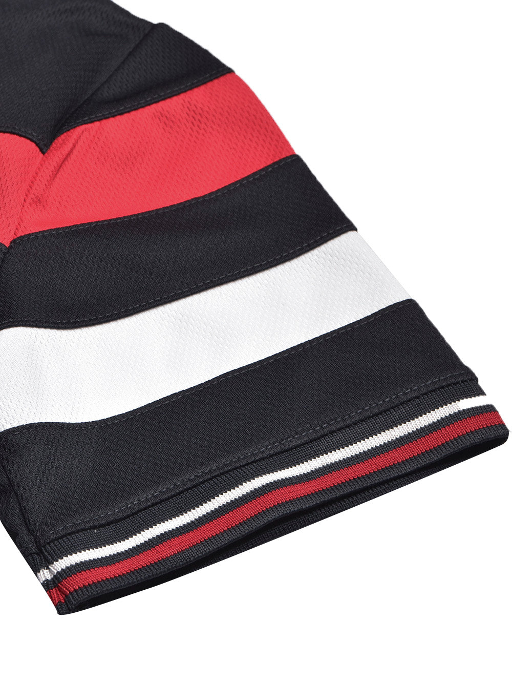 LV Summer Dry Fit Polo Shirt For Men-Dark Navy with Red & White Stripe-BE1310/BR13555