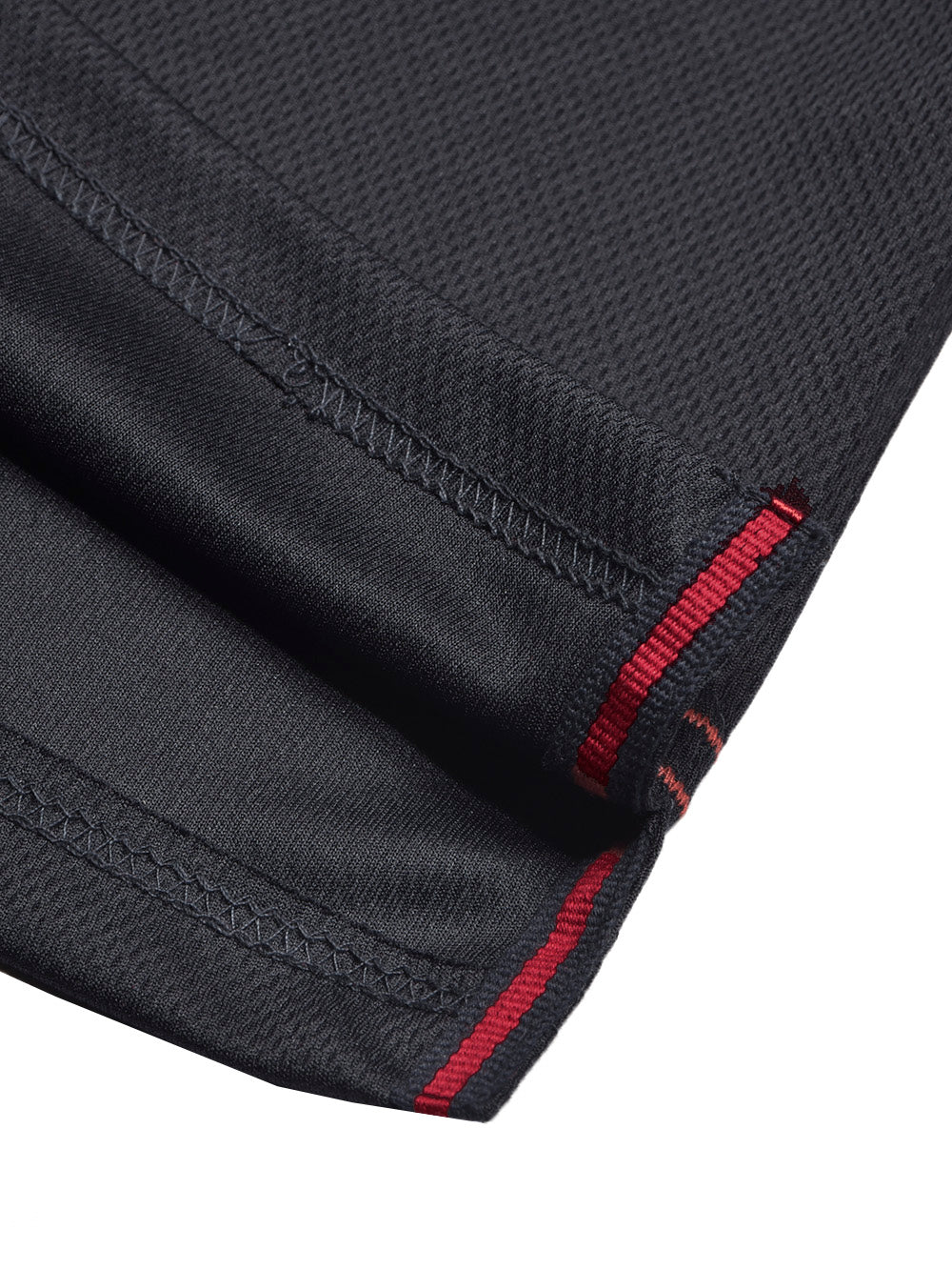 LV Summer Dry Fit Polo Shirt For Men-Dark Navy with Red & White Stripe-BE1310/BR13555