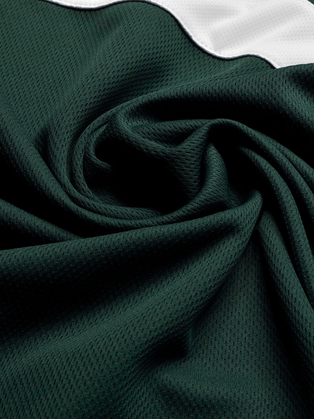 LV Summer Dry Fit Polo Shirt For Men-Green with Stripe-BE1564/BR13780