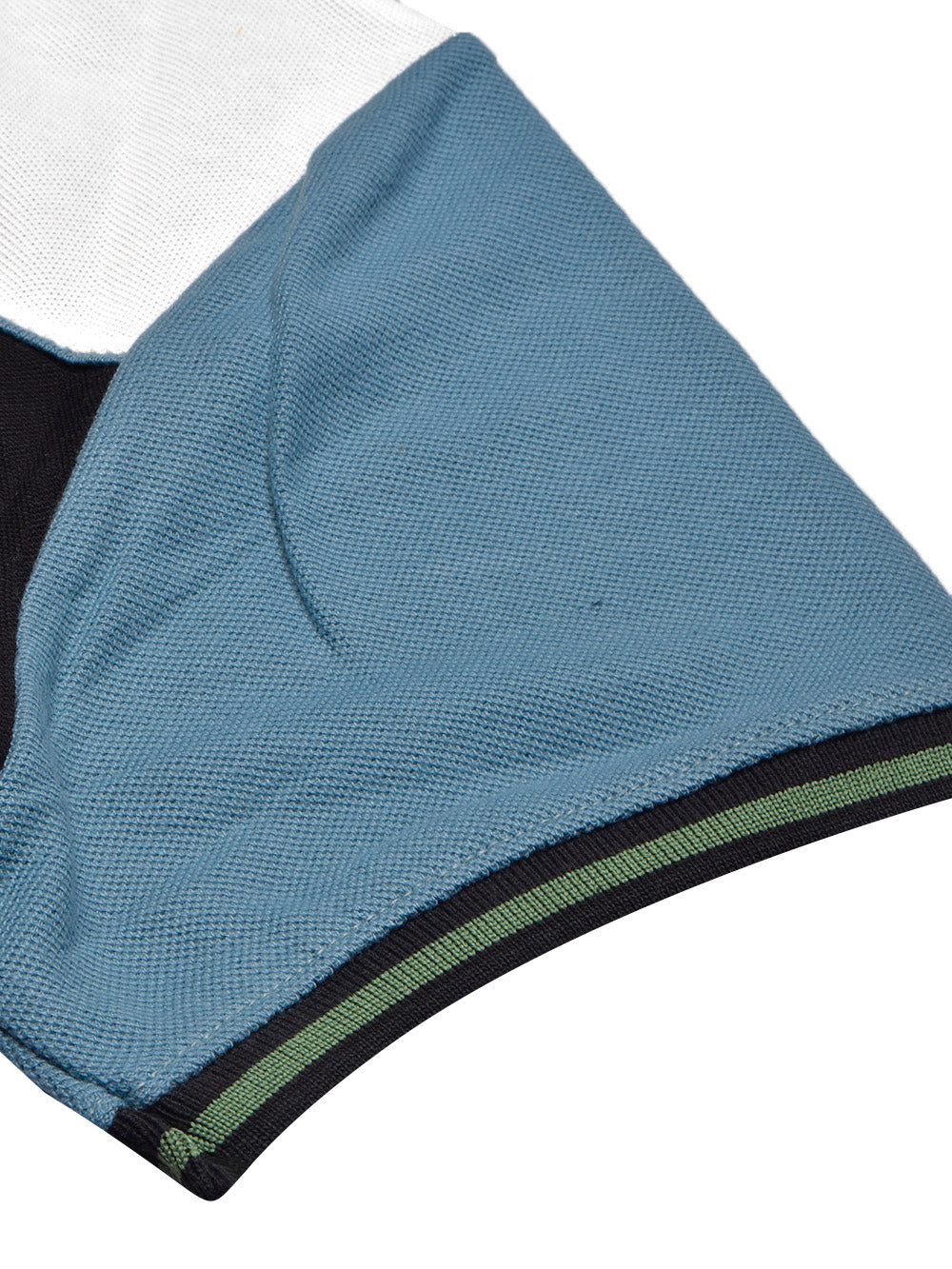 LV Summer Polo Shirt For Men-Bond Blue with White & Black Panel-BE808/BR13049